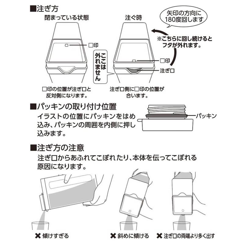 リバティーコーポレーション 縦置き横置きウォーターピッチャー