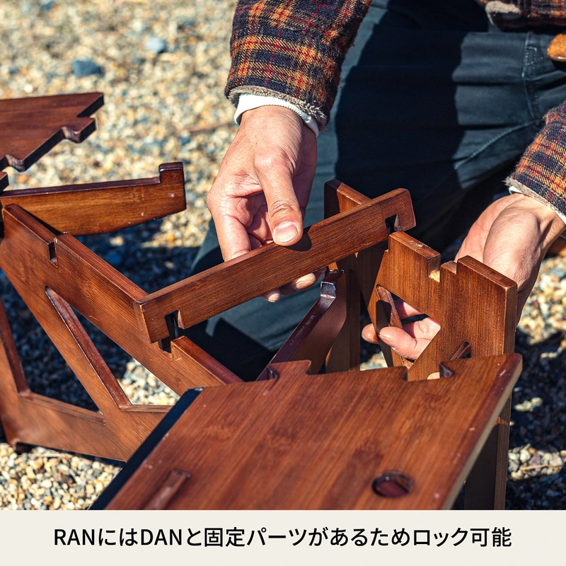 ハイランダー　ヘキサゴンテーブルセット(即納可能) 即納在庫品] ハイランダー ヘキサゴンテーブル RAN