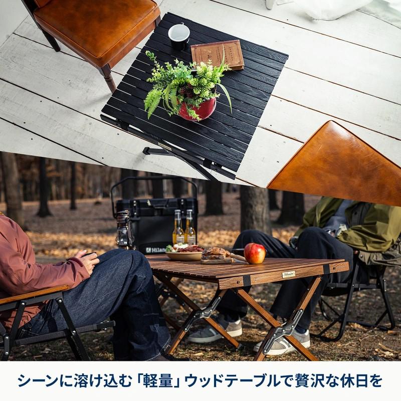 ウッドロールトップテーブル60cm グラインドロッヂ （ロール