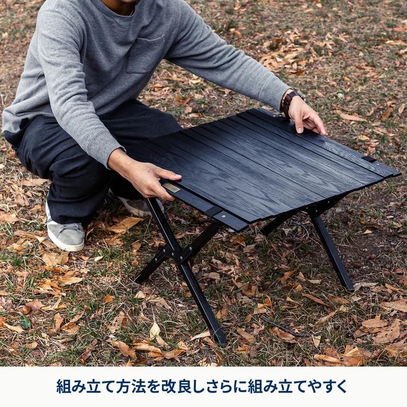 ウッドロールトップテーブル60cm グラインドロッヂ （ロール