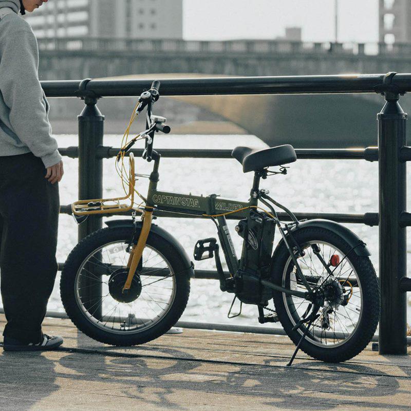 キャプテンスタッグ 電動アシスト自転車 eワイルダー電動 FDB206