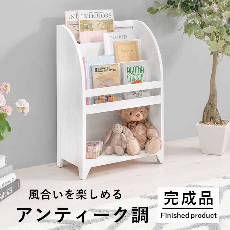 くるりんさん　下の棚 Amazon｜本棚 スリム 大容量 収納棚 ラック キャスター付き