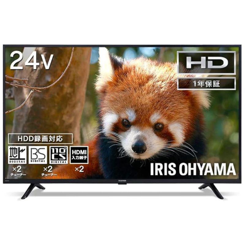 IRIS OHYAMA テレビ 24型 24インチ 小型 一人暮らし 小型テレビ