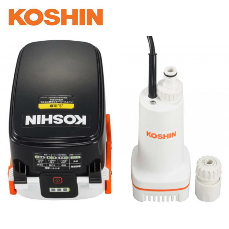 工進 充電式水中ポンプ SSP-1820 18V 2.0Ah 揚程17.5m 30L/min 口径