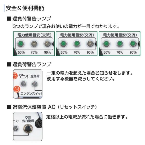 工進 KOSHIN インバーター発電機 1.6ｋVA GV-16SE - ホームセンターバロー公式オンラインショップ