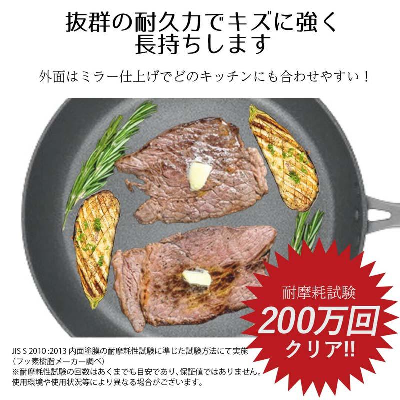 ベストコ フライパン 20cm IH ガス火 ミラー ND-7271 ミロワール