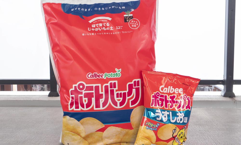 ポテトバッグとポテトチップスセット