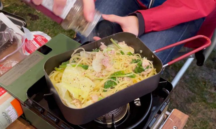 黒瀬のスパイスで味付け