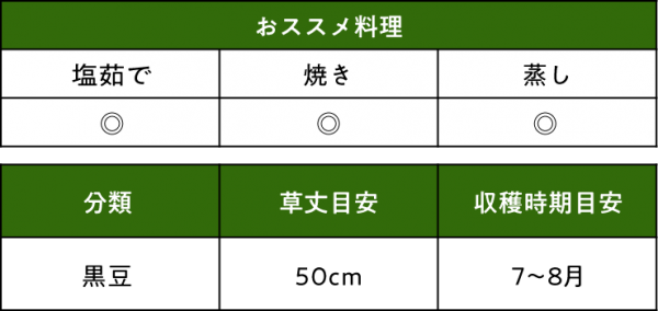 エダマメ 濃姫データ